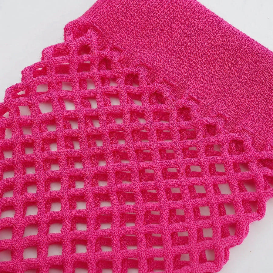 Accessoires Tenue de Fête Femme Années 80 - close-up détail matière