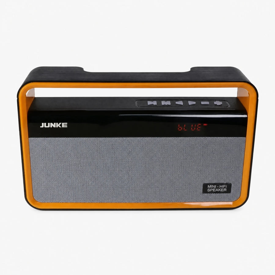 Enceinte Bluetooth Portable Compacte Style Vintage Noir - Noir