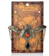 collier-steampunk-pendentif-coccinelle-vintage