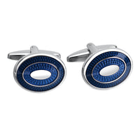 boutons-de-manchette-bleu-ovale-vintage