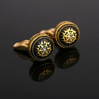 boutons-de-manchette-a-motifs-diamant-vintage