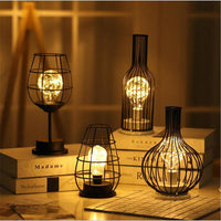 lampes-de-table-creuses-minimalistes-vintage