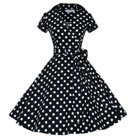 50s-robe-polka-vintage-casual-dots-papaye