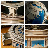 globe-pieces-3d-vintage-jeux-de-puzzle-en-bois