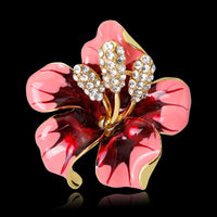 broche-fleur-rose-vintage