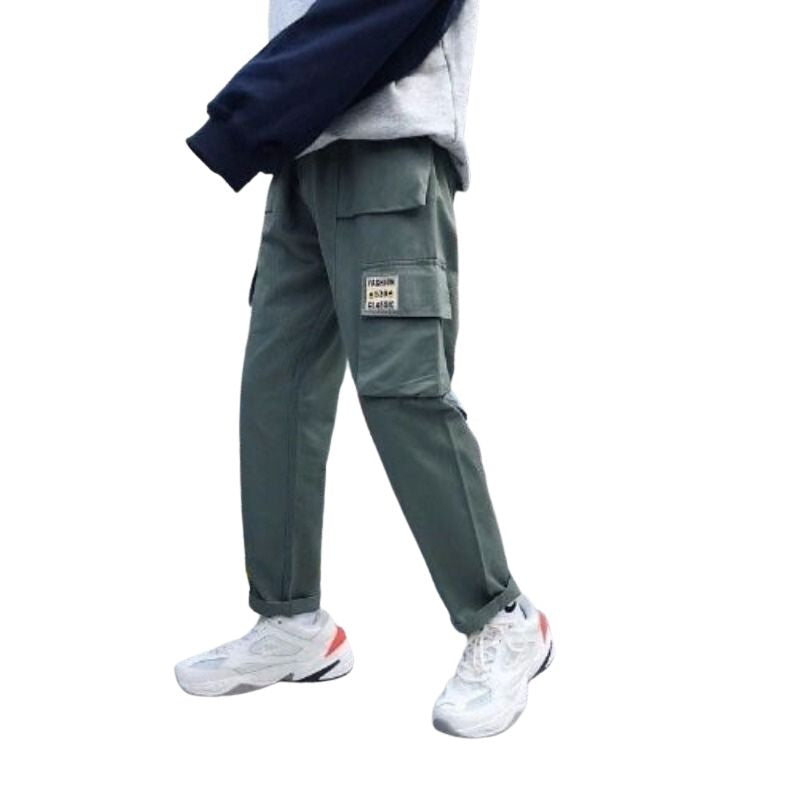 Pantalon Homme Vintage Années 80 Patchwork Brodé Main - Taille L (Taille 32)
