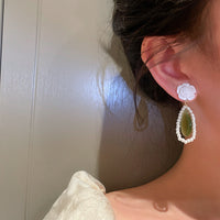 boucles-doreilles-oeil-de-chat-vert-vintage