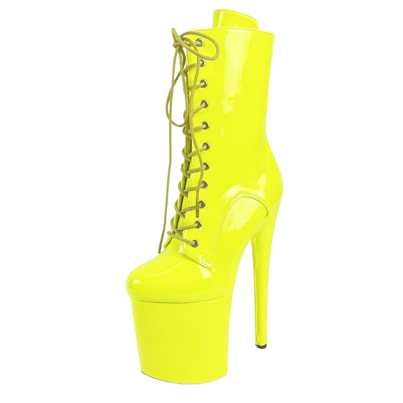 Chaussure-Disco-Jaunes