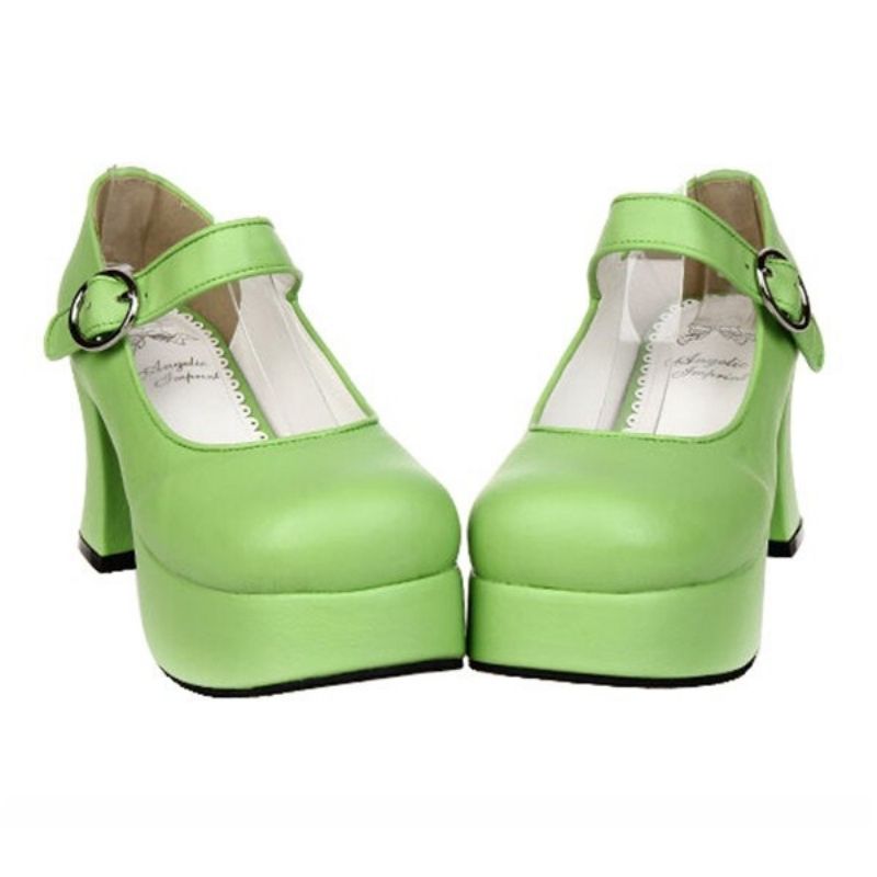 Chaussures-Disco-Femme-pas-Cher-vert