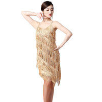 Robe-Charleston-Doree-Grande-Taille-pas-Cher