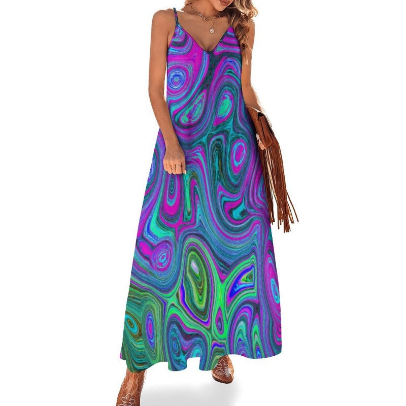 Robe-Longue-Disco-Femme-style-15