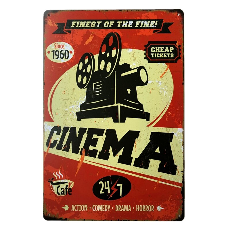Affiche Cinéma Vintage