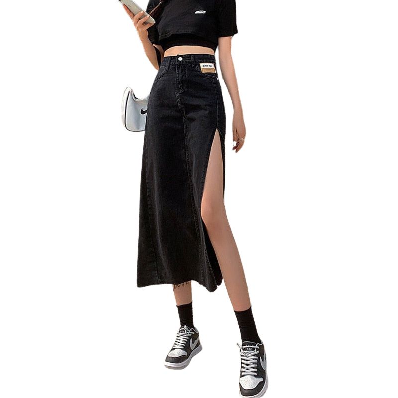 jupe-en-jean-annee-80-Femme