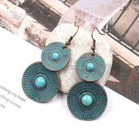 boucles-doreilles-rondes-vintage-a-double-couche
