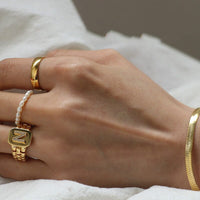 bague-vintage-femme-or