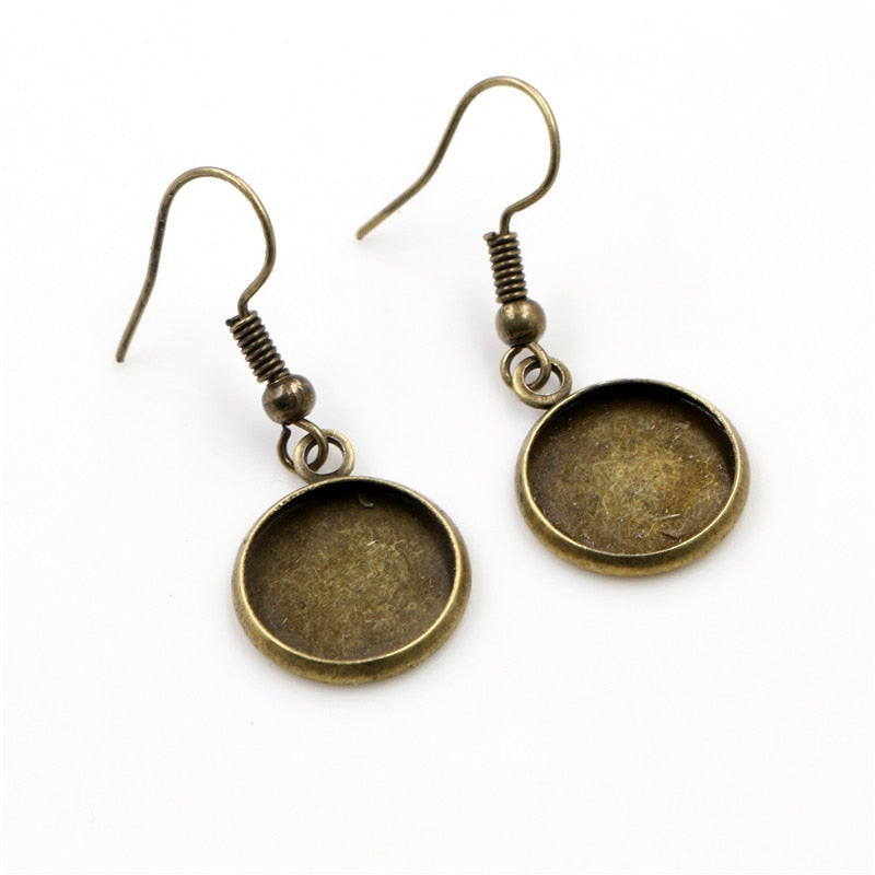 BOUCLE D'OREILLES OLGA EN BRONZE main image 0