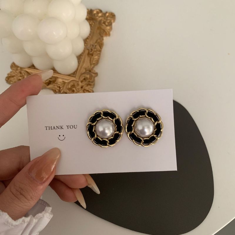 Lot De Boucles D'oreilles Clip Vintage - Style Années 80, Occasion