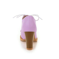 chaussures-annee-80-derbies-roses-talons