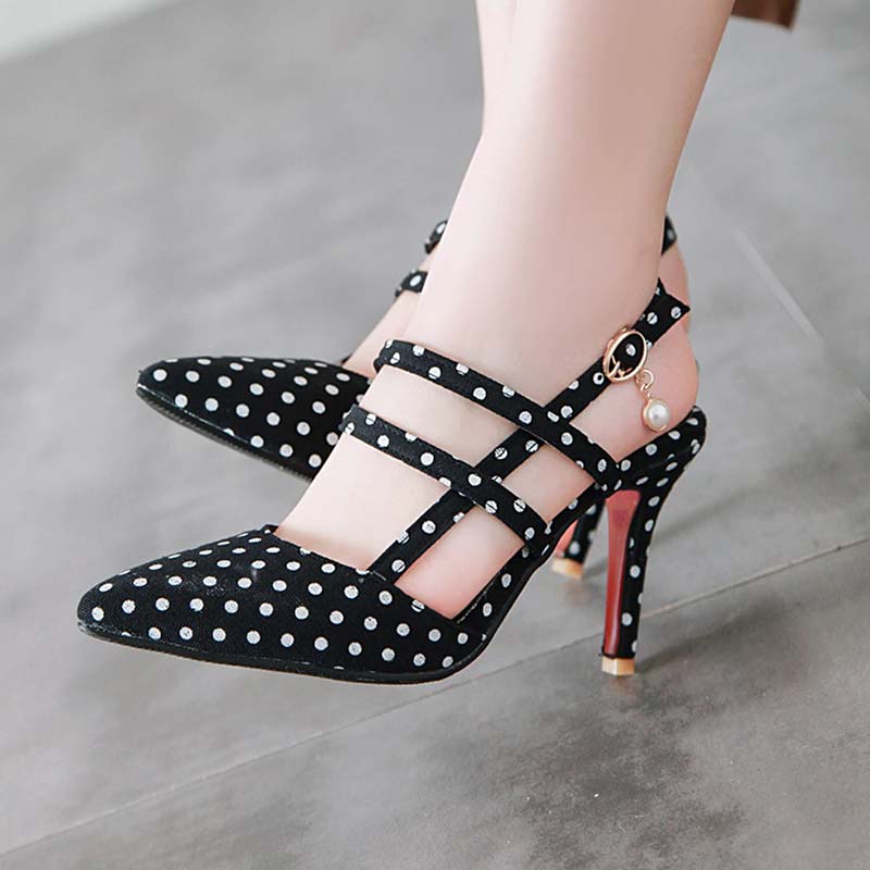 Chaussures Année 80 Escarpins Rockabilly Noirs