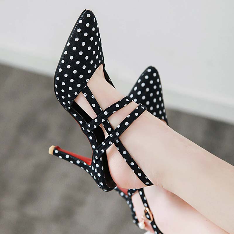 Chaussures Année 80 Escarpins Rockabilly Noirs