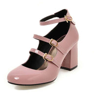 chaussures-annee-80-t-strap-rose