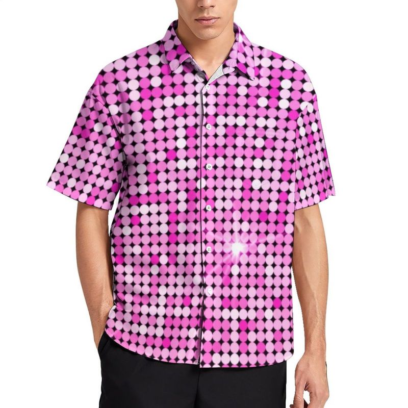 chemise-disco-rose
