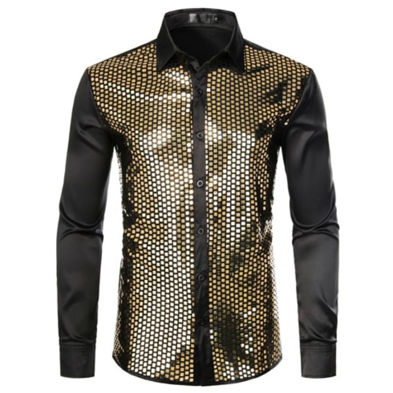 chemise-disco-paillette