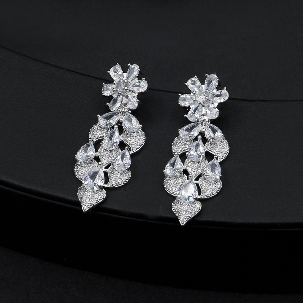 Boucles d'oreilles à paillettes - Boules - Emeraude