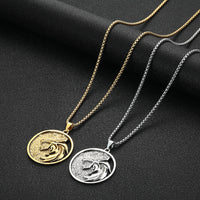 medaille-ornement-collier-vintage