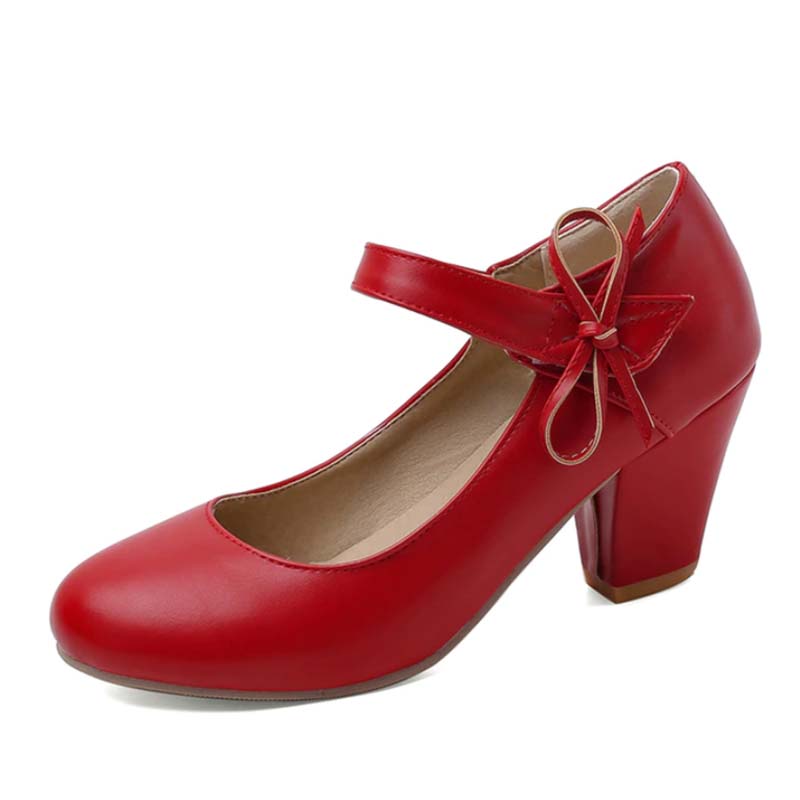 Escarpins vintage chaussures à talons à boucles en laiton top