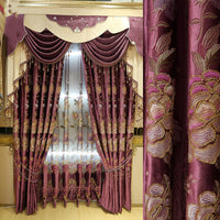 Rideaux De Broderie Pastoraux Américains Vintage