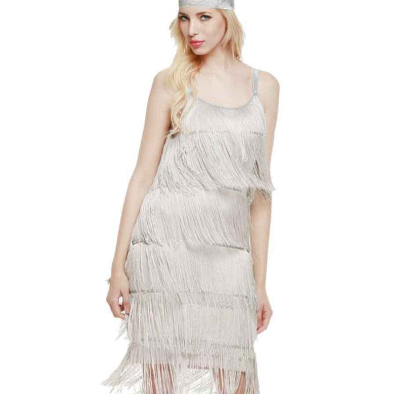 Robe Charleston Femme Forte Mode Vintage