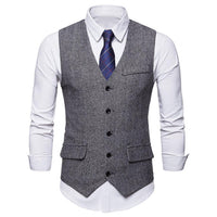 gilet-gris-homme-vintage