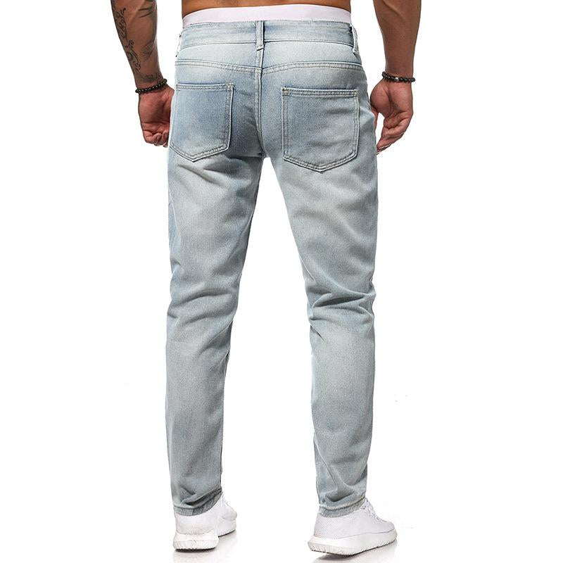 Jean Mika à taille mi-haute et jambe droite décontractée Bleu | Dynamite Jean Mika à taille mi-haute et jambe droite décontractée Bleu | Dynamite