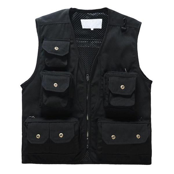 Yukirtiq Gilet de pêche respirant à séchage rapide pour homme Yukirtiq Gilet de pêche respirant à séchage rapide pour homme