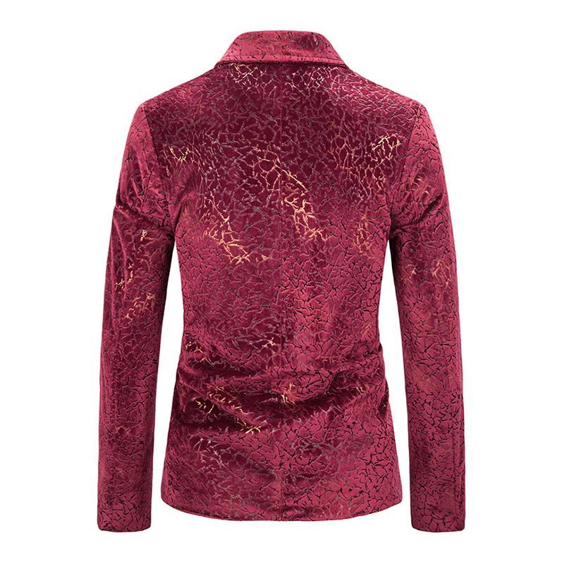 Blazer ?� un bouton ?� revers bronzant vintage pour homme | Mode Vintage