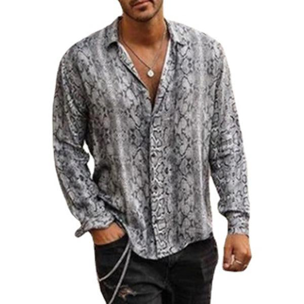 Haut Gris Manches Longues Imprimé Serpent - Ourlet Volants - Taille S - Neuf Avec étiquettes