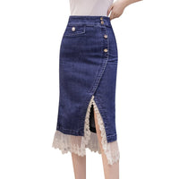    jupe-en-jean-taille-haute-vintage