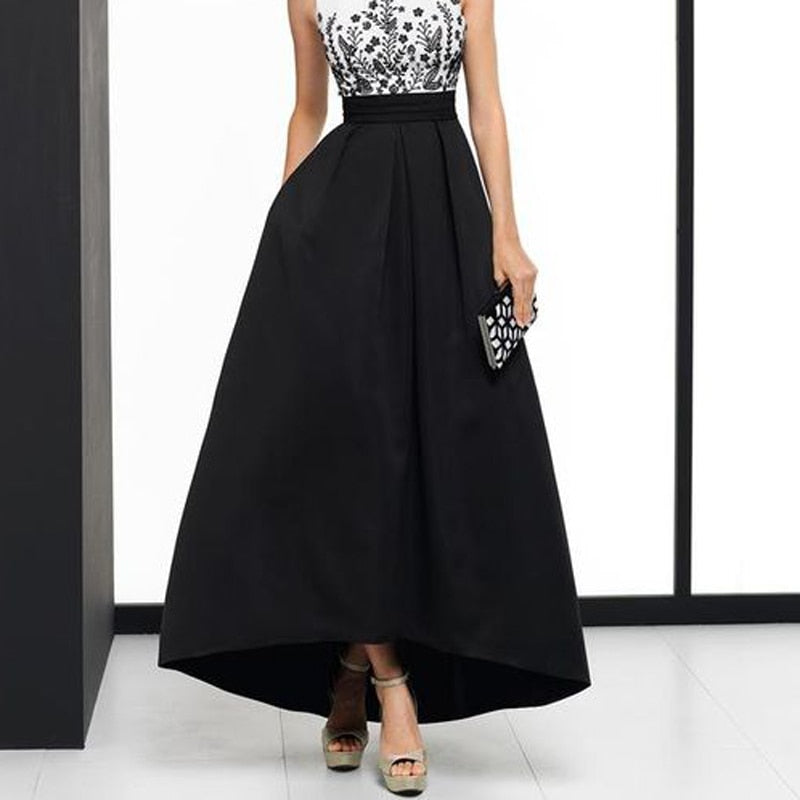 jupe-longue-vintage-satin-soiree
