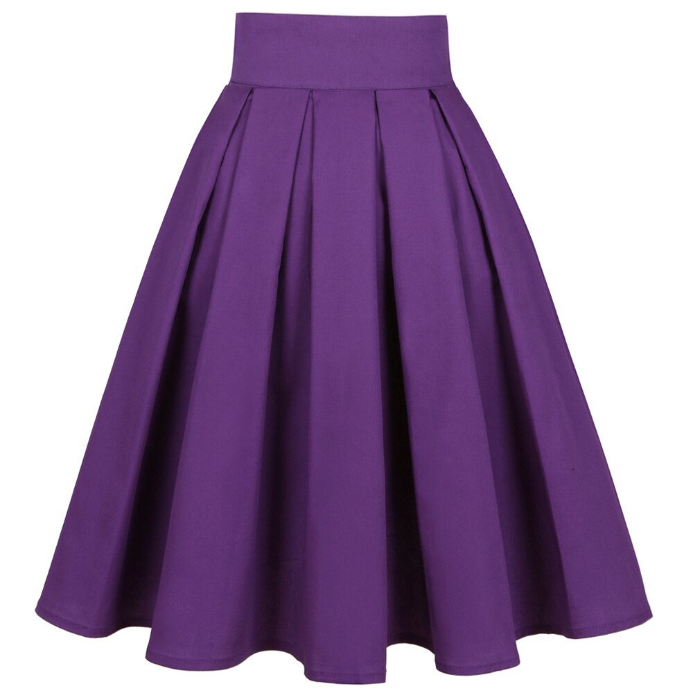 Jupe Plissée Vintage Années 1950 MINTLIMIT Avec Poches - Motif Floral Élégant