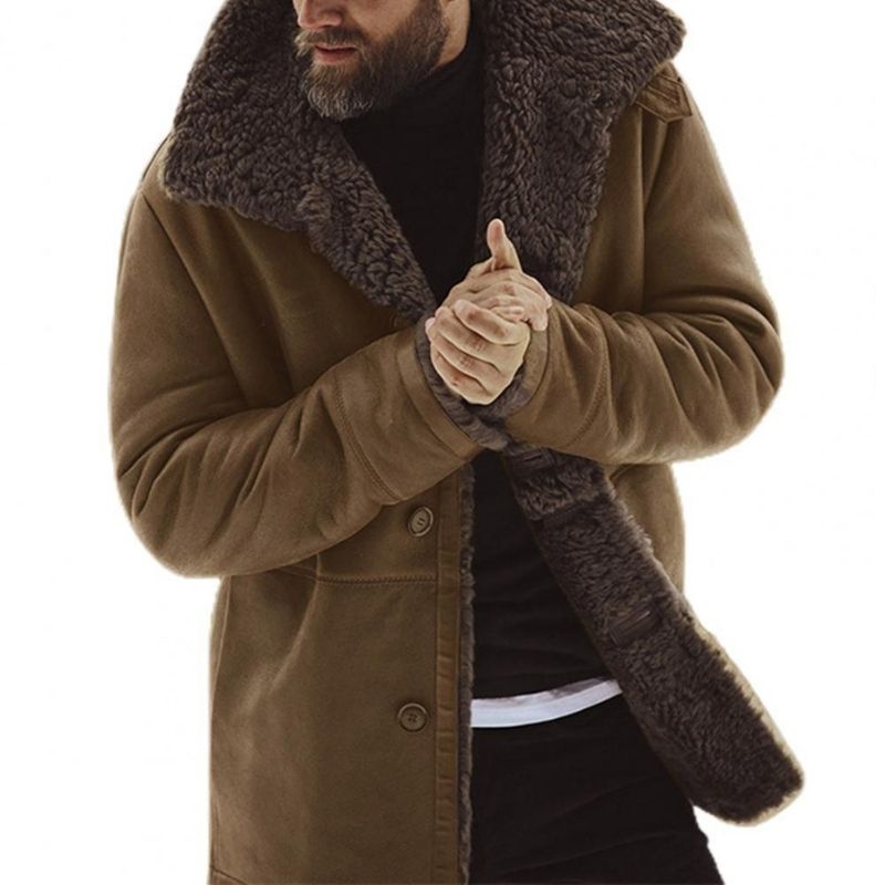 Manteau Homme Hiver Vintage Mode Vintage