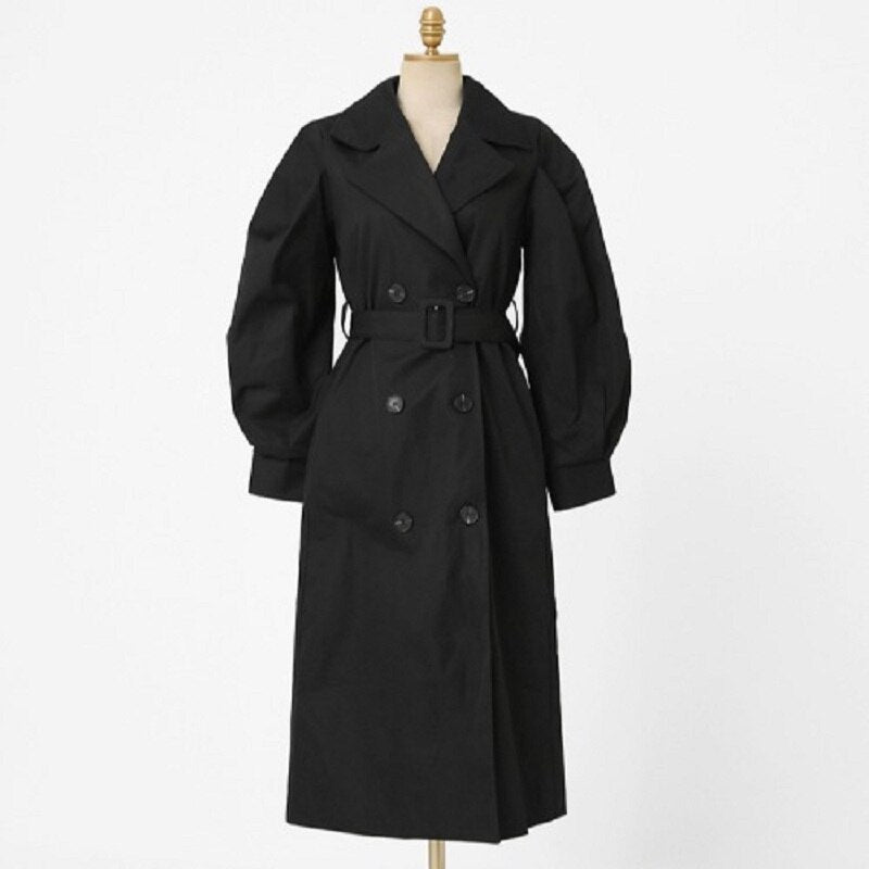 Manteau Long Femme Vintage Mode Vintage
