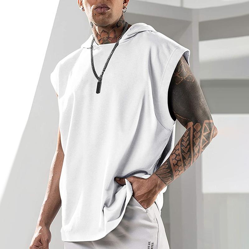 T-shirt à capuche athlétique pour homme
