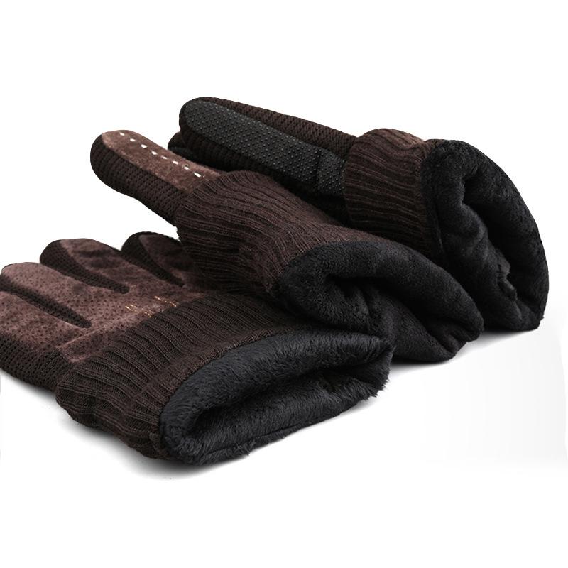 Gants Chauds À Carreaux Vintage - Anne Sylvie