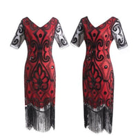 robe-charleston-a-manches-femme-grande-taille