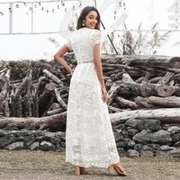 robe-longue-vintage-blanche