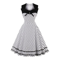 robe-vintage-noir-blanc