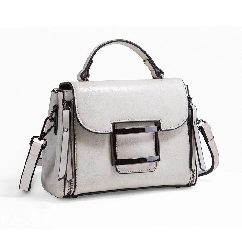 Grand sac à main en cuir PU pour femme, sac à bandoulière, motif