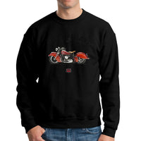 sweat-shirt-moto-vintage-noir