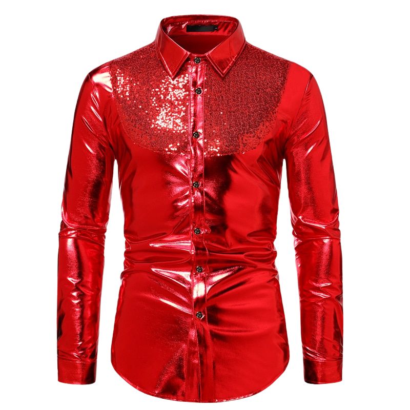 Tenue Année 80 Homme Brillante | Mode Vintage